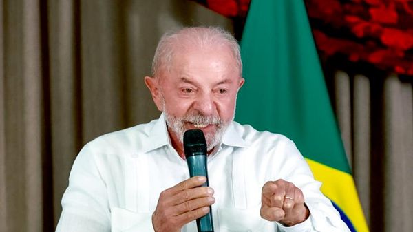 O presidente do Brasil, Luiz Inácio Lula da Silva, durante reunião de coordenação em Brasília, no Distrito Federal, em 5 de outubro de 2026 - Sputnik Brasil