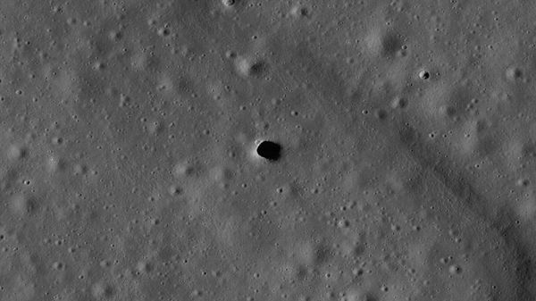 A cratera Marius Hills na superfície lunar - Sputnik Brasil