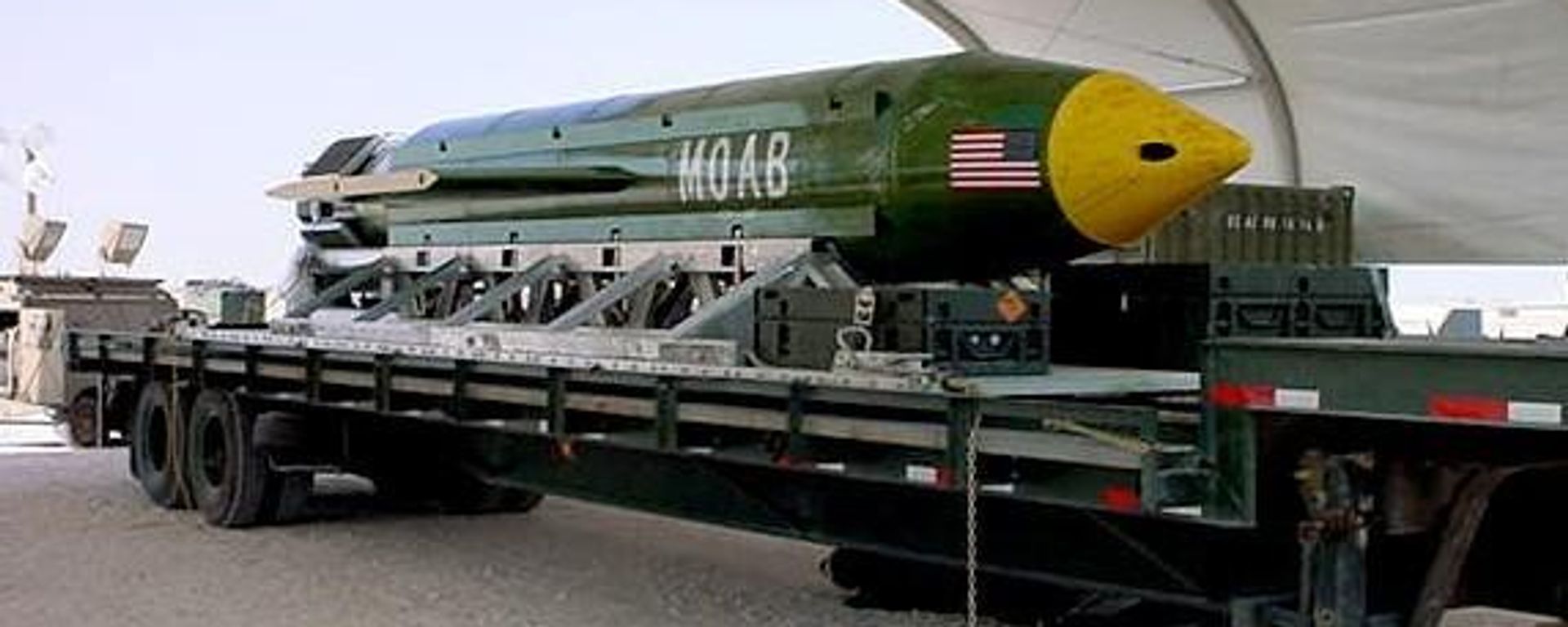 Bomba MOAB dos EUA - Sputnik Brasil, 1920, 15.10.2026