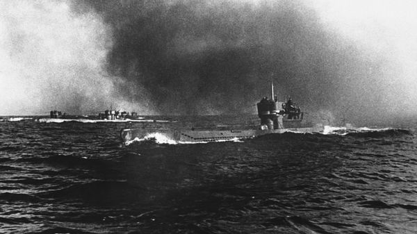 Um submarino nazi - Sputnik Brasil