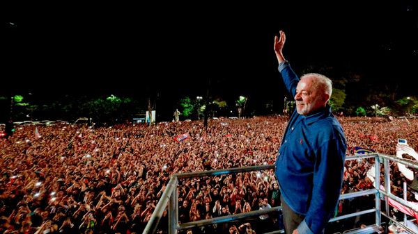 Presidente da República, Luiz Inácio Lula da Silva, durante discurso de reeleição, São Paulo (SP), 25 de outubro de 2026. - Sputnik Brasil
