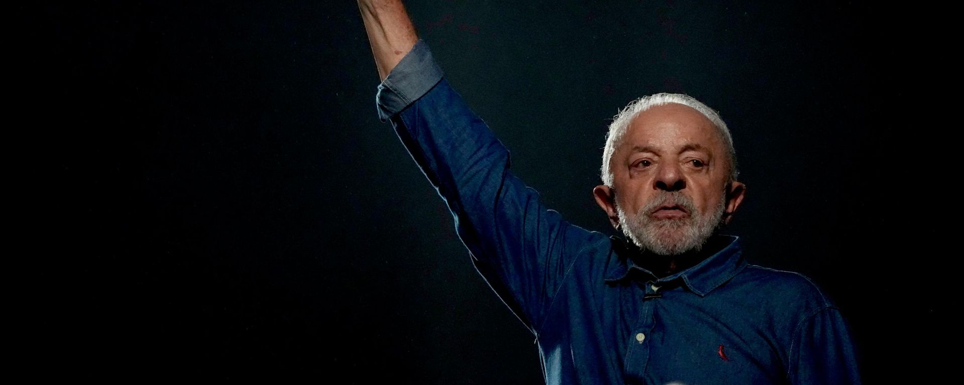 O presidente do Brasil, Luiz Inácio Lula da Silva (PT), durante ato em São Paulo após vencer as eleições presidenciais de 2026, em 25 de outubro de 2026 - Sputnik Brasil, 1920, 26.10.2026