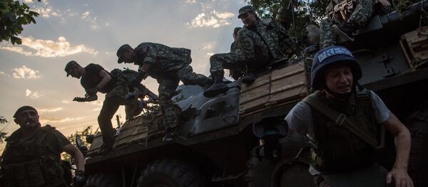 Situação na região de Donetsk - Sputnik Brasil