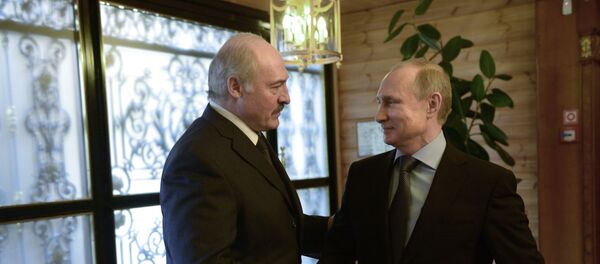 Aleksandr Lukashenko e Vladimir Putin Aleksandr Lukashenko e Vladimir Putin - Sputnik Brasil