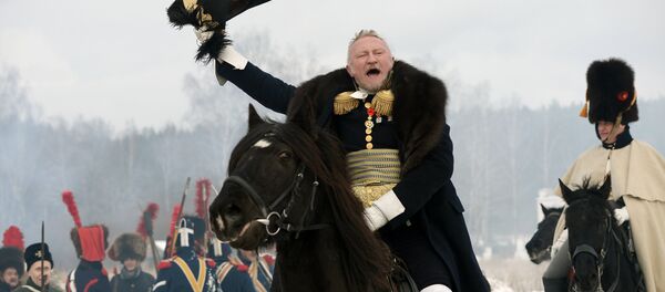 Reconstrução histórico-militar da guerra russo-napoleônica de 1812 - Sputnik Brasil