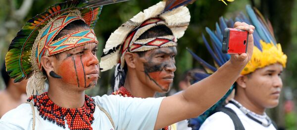 Índios Kaiapó - Sputnik Brasil