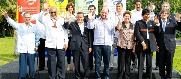 Líderes da Unasul - Sputnik Brasil