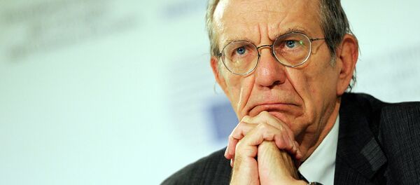 Ministro das Finanças da Itália, Pier Carlo Padoan - Sputnik Brasil
