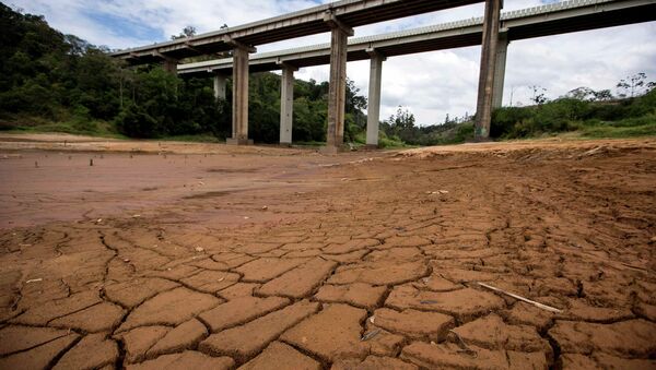 Rio seco em São Paulo. - Sputnik Brasil