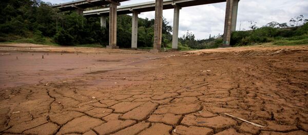 Rio seco em São Paulo. Rio seco em São Paulo. - Sputnik Brasil