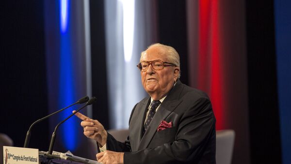 French far-right Front National former leader Jean Marie Le Pen - Sputnik Brasil