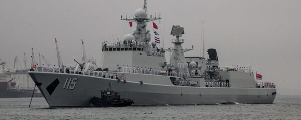 Navio da Marinha chinesa - Sputnik Brasil
