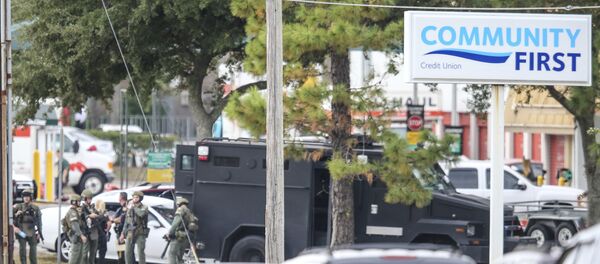 Agentes especiais das forças de segurança de Jacksonville, na Flórida - Sputnik Brasil