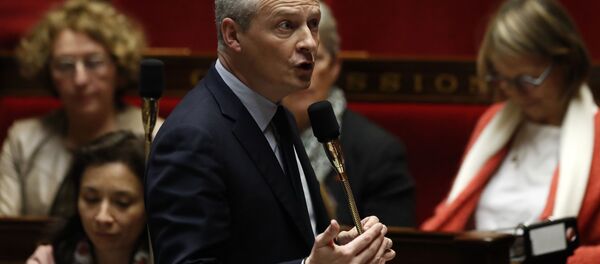 Ministro das Finanças da França, Bruno Le Marie - Sputnik Brasil