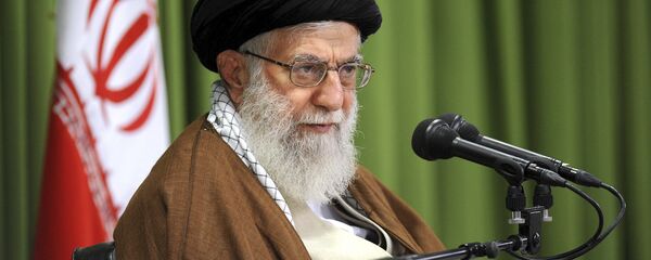 Líder supremo iraniano, Ali Khamenei - Sputnik Brasil