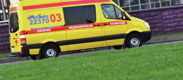 Ambulância russa privada (foto de arquivo) - Sputnik Brasil