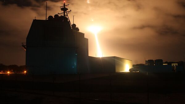 Sistema de defesa antimíssil estadunidense Aegis Ashore, localizado no Havaí - Sputnik Brasil