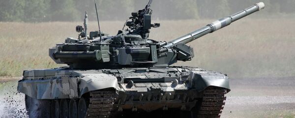 Tanque russo T-80 Tanque russo T-80 - Sputnik Brasil