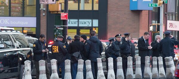 Tentativa de atentado terrorista em terminal de ônibus, em Nova York, em 11 de dezembro de 2017 - Sputnik Brasil