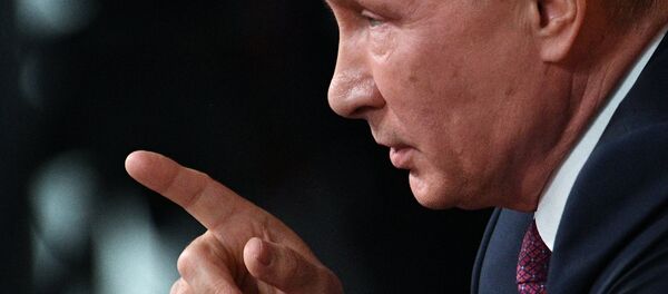 Coletiva de imprensa anual de Vladimir Putin, 14 de dezembro de 2017 - Sputnik Brasil