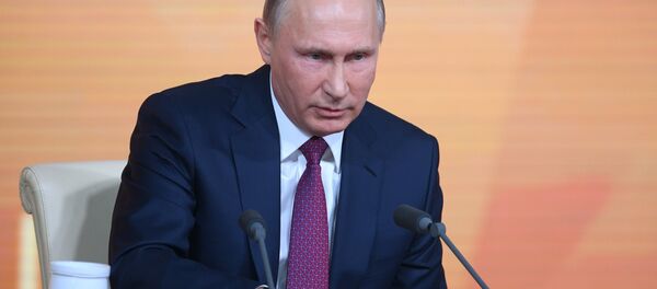 Coletiva de imprensa anual de Vladimir Putin, 14 de dezembro de 2017 - Sputnik Brasil