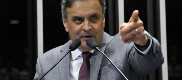 Senador pelo PSDB, Aécio Neves - Sputnik Brasil