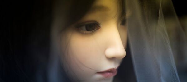 Boneca de silicone na fábrica em Saitama, Japão - Sputnik Brasil