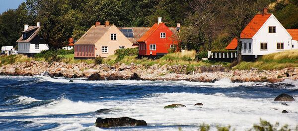 Ilha de Bornholm, foto de arquivo - Sputnik Brasil