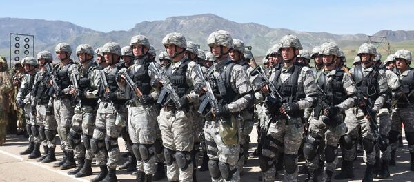 Exercícios militares da Rússia e Tajiquistão na região de Khatlon, Tajiquistão Exercícios militares da Rússia e Tajiquistão na região de Khatlon, Tajiquistão - Sputnik Brasil