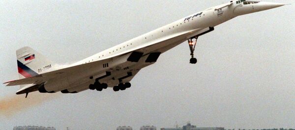 O avião passageiro supersônico Tu-144 - Sputnik Brasil