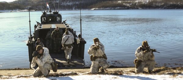 Fuzileiros navais de vários países participam de exercícios militares na Noruega Fuzileiros navais de vários países participam de exercícios militares na Noruega - Sputnik Brasil