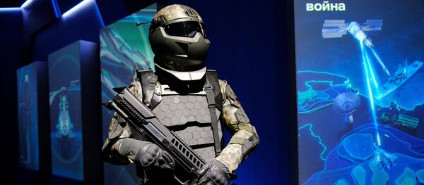 Maqueta do futuro equipamento de combate russo Ratnik Maqueta do futuro equipamento de combate russo Ratnik - Sputnik Brasil