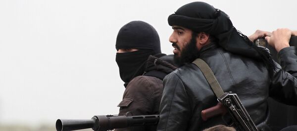 Militantes do grupo jihadista conhecido como Frente al-Nusra - Sputnik Brasil