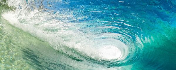 Turbilhão de água no oceano Turbilhão de água no oceano - Sputnik Brasil