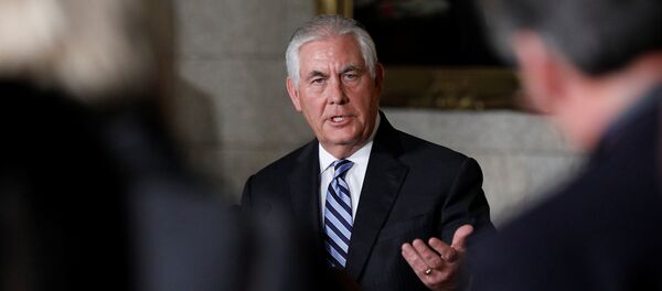 Rex Tillerson, secretário de Estado dos EUA - Sputnik Brasil