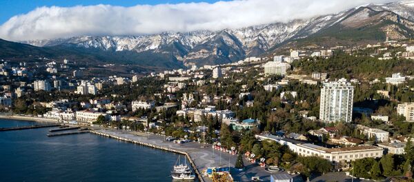 Cais de Lenin na cidade de Yalta, na Crimeia - Sputnik Brasil
