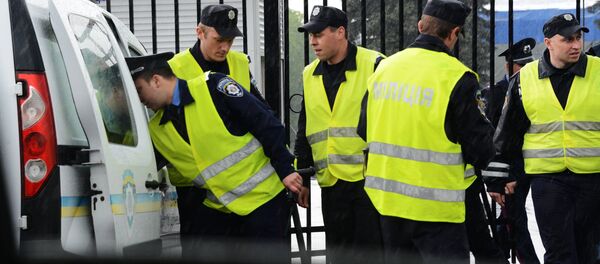 Polícia ucraniana - Sputnik Brasil