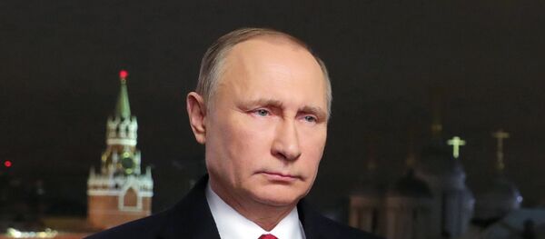 Mensagem de Ano Novo de Vladimir Putin Mensagem de Ano Novo de Vladimir Putin - Sputnik Brasil