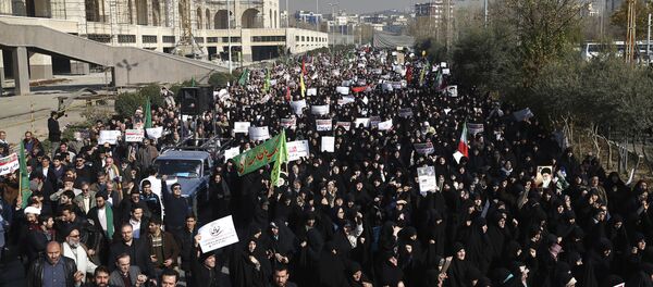 Protestos no Irã - Sputnik Brasil