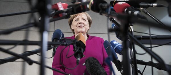 Angela Merkel em 7 de janeiro de 2018. - Sputnik Brasil