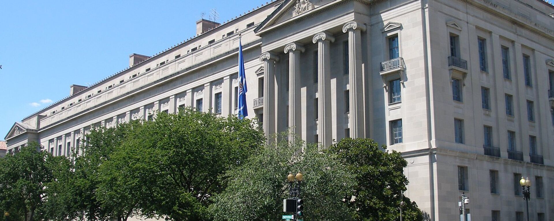 Departamento de Justiça dos EUA, foto de arquivo - Sputnik Brasil, 1920, 07.07.2025