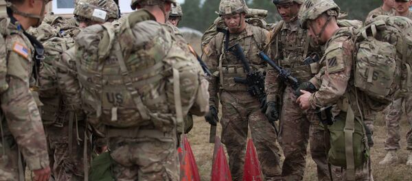 Soldados norte-americanos (foto de arquivo) - Sputnik Brasil