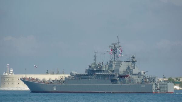 Navio de desembarque Yamal da Frota do Mar Negro da Rússia - Sputnik Brasil