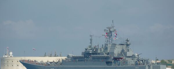 Navio de desembarque Yamal da Frota do Mar Negro da Rússia Navio de desembarque Yamal da Frota do Mar Negro da Rússia - Sputnik Brasil