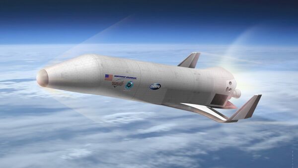 Nave espacial XS-1 da DARPA (imagem virtual) - Sputnik Brasil
