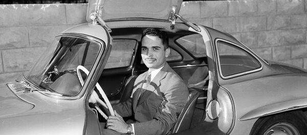 Rei Hussein da Jordânia - Sputnik Brasil