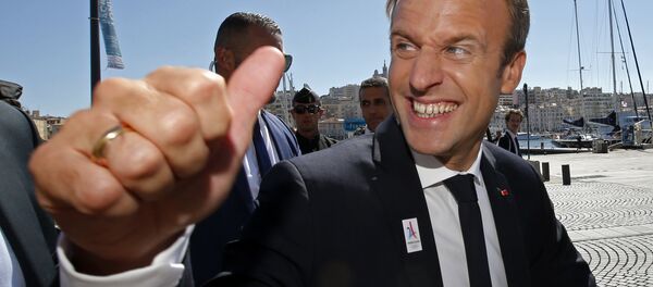 Emmanuel Macron - Sputnik Brasil