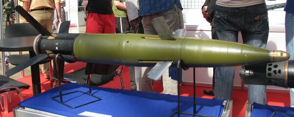 Projétil russo de alta precisão Krasnopol. - Sputnik Brasil