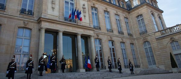 Guards of honor at the Elysee Palace, Paris - Sputnik Brasil