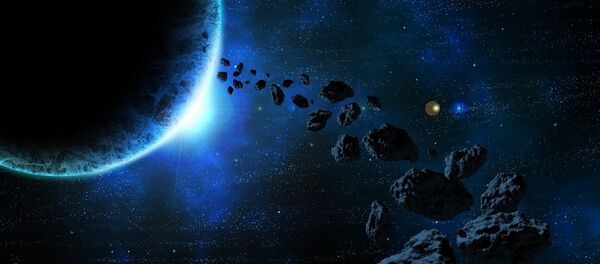 Asteroides (imagem ilustrativa) - Sputnik Brasil